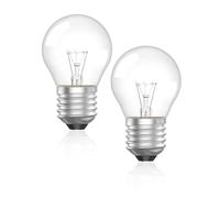 DoRight Lampadina da Forno 42W 300 Gradi E27 Dimmerabile 230V G45 Bianco Caldo 2700K Lampadina per Forno, Microonde, Sale Lampade, Resistente al Calore Lampadine, 2 pezzi
