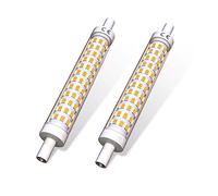 DoRight Lampadina R7S 118mm a LED, 15W LED R7S Lampadina Lineare J118 Equivalente 150W Lampada Alogena, Bianco Naturale 4000K, 118mm Slim Doppio Effetto Lineare, Non Dimmerabile, 2 Pezzi