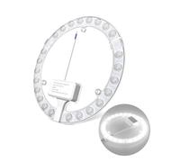 DoRight Modulo ad Anello a LED con Supporto Magnetico 24W Modul LED Plafoniera Bianco Freddo 6000K, ø19,4cm, Set di Conversione per Plafoniere e Applique, Ricambio Della Lampada Fluorescente Circolare