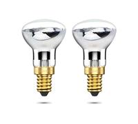 DoRight R39 E14 Lampadine Riflettore, 25W Lampada Lava 240V, Bianco Caldo 2400-2600K per Camere da Letto Lampade a Sospensione (Confezione da 2)