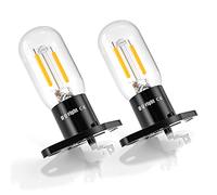 DoRight Z187 Base Forno a Microonde Lampadina 3.5W 240V Filamento Luce 25W Lampade a Incandescenza Equivalenti per Z187 Forno a Microonde, Bianco Caldo 3000K Resistenza ad Alta Temperatura