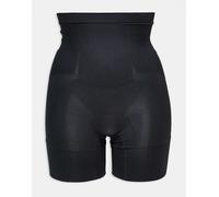 Dorina - Absolute - Pantaloncini a vita alta modellanti neri con dettaglio posteriore ad anello-Nero 42