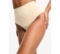 Dorina - Absolute Sculpt - Perizoma beige a vita alta senza cuciture super contenitivo-Neutro 44