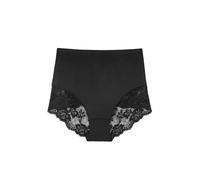 Dorina Slip modellante Brigitte, controllo medio, contenimento addominale, bordi in pizzo, Nero XXL