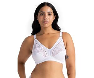 Dorina D1209A-Reggiseno Basic Donna Bianco (White) 115E