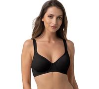 Dorina Lindsay Reggiseno Donna Senza Imbottitura con Ferretto, Microfibra Morbida, Copertura Totale, Spalline Regolabili, Supporto Confortevole, Nero