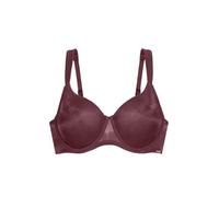 DORINA Origins-Shimmer Mesh-Wired_Bra Origins Reggiseno - Non Imbottito, Ferretti, Tessuto in Mesh con Paillettes e Microfibra, Spalline Regolabili, Rosso, Rosso, 5D