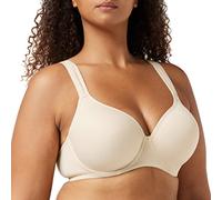 Dorina Rachel, Reggiseno Demi Leggermente Imbottito con Ferretto, Coppe Modellate, Spalline Regolabili e Morbido Tessuto Micro per Comfort Tutto Il Giorno, Nude