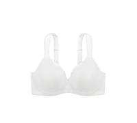 Dorina Rachel, Reggiseno Demi Leggermente Imbottito con Ferretto, Coppe Modellate, Spalline Regolabili e Morbido Tessuto Micro per Comfort Tutto Il Giorno, Bianco