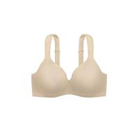 Dorina Rachel, Reggiseno Demi Leggermente Imbottito con Ferretto, Coppe Modellate, Spalline Regolabili e Morbido Tessuto Micro per Comfort Tutto Il Giorno, Nude
