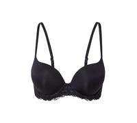 Dorina Claire Reggiseno Super Push-Up Demi, con Ferretto, Coppe Modellate, Micro Fibra Morbida e Dettagli in Pizzo Sensuale, Nero