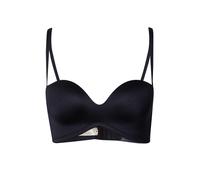 Dorina Reggiseno Bandeau Imbottito Sublime Sculpt Donna - Senza Ferretto, Coppe Preformate, Spalline Multivia Regolabili & Rimovibili, Fasce Posteriori Antiscivolo, Nero