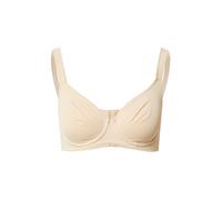 Dorina Lindsay Reggiseno Non Imbottito con Ferretto, Copertura Completa, Coppe Modellate, Tessuto Micro Morbido, Spalline Regolabili per Comfort Tutto Il Giorno, Beige