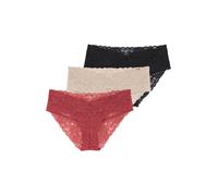 Dorina Slip beige / corallo / nero Donna - Abbigliamento - Intimo - Mutande - Multipack Dorina M