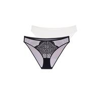 Confezione da 2 culotte LINCOLN Beige M Tinta unita