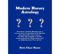 Doris Chase Doane Modern Horary Astrology (Tascabile)