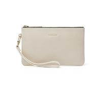 DORIS&JACKY Clutch-010 Pochette da donna, M, 2-pelle bovina bianca, Medium