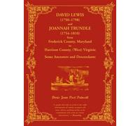Doris Jean Post David Lewis (1750-1798) and Joannah Trundle ( (Copertina rigida)