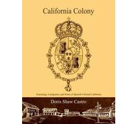 Doris Shaw Castro California Colony (Tascabile)