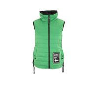DORIS STREICH Gilet trapuntato verde | 44