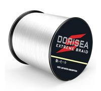 Dorisea, Extreme braid - Lenza da pesca intrecciata in 100% polietilene, lunghezza 300 m, testata da 2,7 a 250 kg, resistente all'abrasione, alta qualità, zero qualità