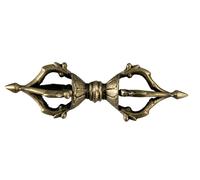 Dorje Vajra Arte Tibetana 11.8 Cm - Oggetto Rituale Buddista Nepal Tibet # 700