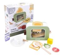 Dorjee- D3.005- Houten Broodroostergrill - Mechanische Timerbel - Imitatie van H