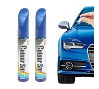 DORKIN Ritocchi alla verniciatura, confezione da due pennarelli per ritocchi, 12 ml, per riparare graffi su carrozzerie di auto, moto e biciclette (blu).