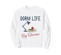 Dorm Life Big Dreams Desk Lamp College Student Motivation Felpa
