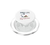 Dorm Life Big Dreams Desk Lamp College Student Motivation PopSockets PopGrip per MagSafe