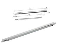 DORMA Chiudiporta ITS 96 solo braccio senza corpo col. ARGENTO mano din DX