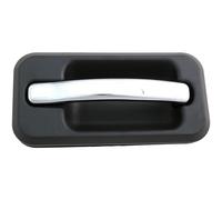 Dorman 83402 Rear Passenger Side Exterior Door Handle Compatible with Select Hummer Models Chrome Lever and Black Housing