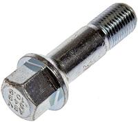 Dorman Bullone ruota 610-549 M14-1.50 - 17 mm esagonale, lunghezza filettatura 45,5 mm per alcuni modelli Maybach/Mercedes-Benz, argento, confezione da 10