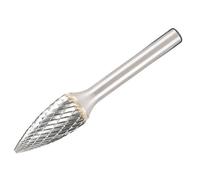 Dormer Carburo Solido Rotante Fresa Luminoso a Punta Albero 16 x 6mm DOR8131606