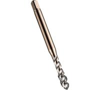Dormer E002M3 Serie E002 HSS-E-PM - Maschio a spirale con finitura brillante, standard ISO, filettatura M3 x 0,50 mm, lunghezza 48 mm
