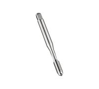 Dormer E2258-32 Serie E225 HSS-E-PM - Maschio per flauto dritto UNC con finitura brillante, norma DIN371, filettatura 8"-32, diametro di taglio 4,166 mm, lunghezza 63 mm