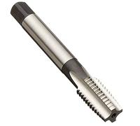 Dormer E5361NO1 Serie E536 HSS BSF - Rubinetto a mano per flauto dritto, finitura brillante, 1 "-10 x 130mm, n. 1