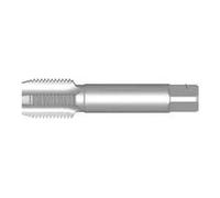 Dormer E7081/4 Serie E708 HSS NPSM Flauto diritto macchina rubinetto, finitura brillante, 1/4 "-18 x 75mm