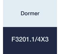 Dormer F3201.1/4X3 Serie F320 HSS UNC regolabile Die, luminoso, 1-1/4"-7 x 3" x 7/8"
