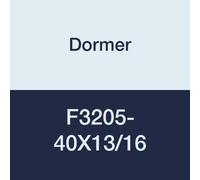 Dormer F3205-40X13/16 - Fustelle rotonde regolabili, tipo Split Bright, UNC5, in acciaio ad alta velocità, diametro nominale 3,18 mm, altezza 1/4"