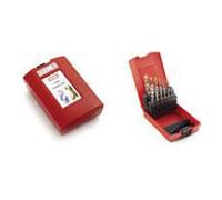 Dormer L114305 Serie L114 HSS DIN Tap-Drill Set, luminoso, E238 + A108, 14 pezzi