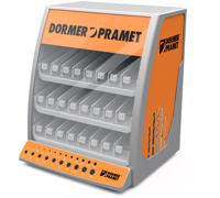 Dormer Trapano Punta Conservazione Display Stand Ripiani Angolato A080DOR