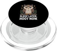 Dormi più tardi Hoot Ora Amanti del gufo PopSockets PopGrip per MagSafe