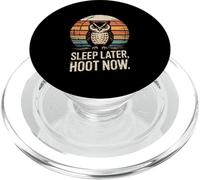 Dormi più tardi Hoot Ora Amanti del gufo PopSockets PopGrip per MagSafe