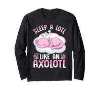 Dormi Un Sacco Come Un Axolotl Maglia a Manica