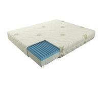 Dormiland - Materasso in Memory Deluxe, Matrimoniale Francese, Mis. Cm 140 x 200 Alto 21 cm, con Rivestimento in Aloe sfoderabile e Lavabile - Certificato Dispositivo Medico Classe 1