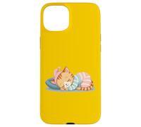Dormire Carino Gatto Gute Nacht Pigiama Kitty Custodia per iPhone 15 Plus