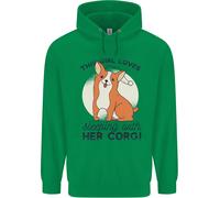 Dormire Con Il Suo Corgi Divertente Felpa Uomo