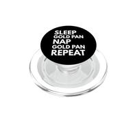 Dormire Dorato Pan Repeat Gold Panning Lover PopSockets PopGrip per MagSafe