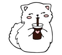 Dormire fumetto gattino legge libro Pin, Klein, Metallo non prezioso